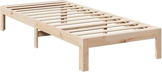 vidaXL Estructura de cama sin colchón madera maciza de pino 90x200 cm Vidaxl