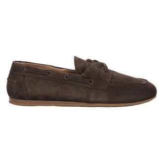 Estro & Luminara Sailor Shoes, female, Brown, Size: 10 US Boat Style Loafers
