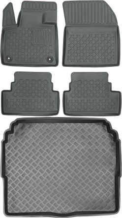 OEM Juego De Alfombrillas Para Coche Y Alfombrilla Para Maletero Para Opel Grandland X Crossover (2017)