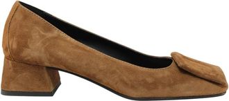&Egrave; Mia Planten Pomp - Dames - Pumps - Bruin - 40 EU - Schoenen