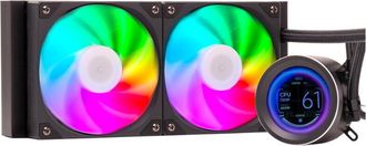 No Brand Itek Arctic Sphere Lcd 240 Procesador Kit De Refrigeraci&oacute;n L&iacute;quida 12 Cm Negro