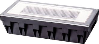 Paulmann Foco Empotrable Solar De Acero Inoxidable Y Transparente