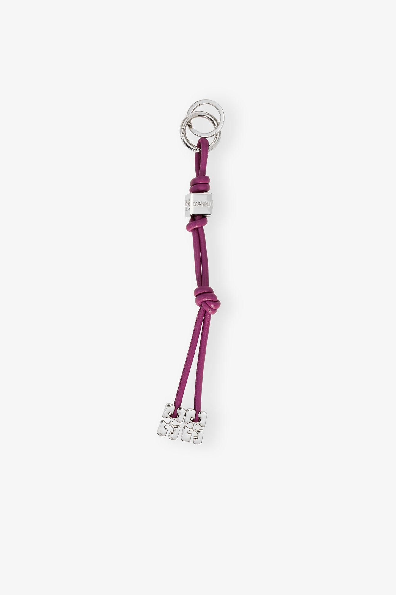 【関税込み】Bou Heart Keyring - Ganni - Leather - Black Ganni Bou Heart Keyring from $167.00 - on Stylight