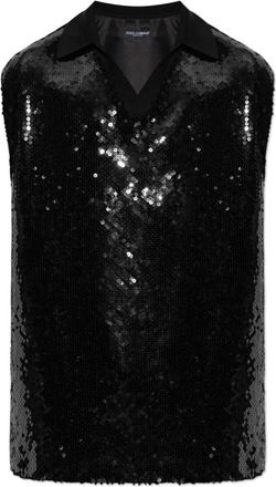 Dolce & Gabbana Hombre, Camisetas, Negro, Talla: M