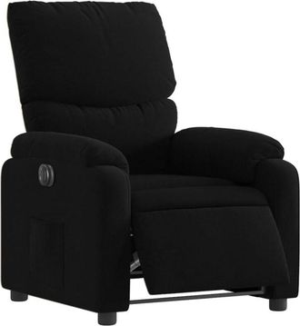 vidaXL Vidaxl - Sill&oacute;n Reclinable El&eacute;ctrico De Tela Negro
