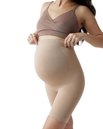 Ingrid & Isabel The Maternity Shapewear Shortie in Nude at Nordstrom, Size X-Large
