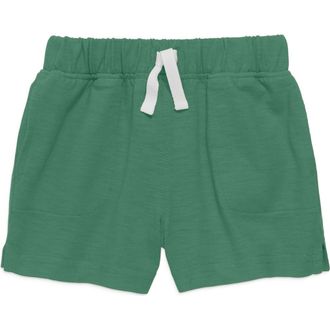 primary Baby Play Short In Solid in Chive at Nordstrom, Size 12-18M