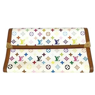 Louis Vuitton Portafoglio in tela Pre-owned - - Pre-owned - Donna - Multicolore - ONE SIZE