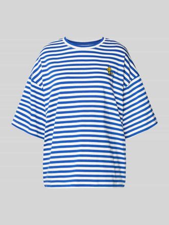 Essentiel Oversized T-Shirt aus reiner Baumwolle Modell JARINERO STRIPED in Offwhite, Gr&ouml;&szlig;e XS