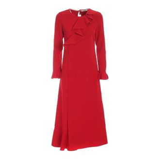 Vivetta Maxi Kleedjes - Dames - Maxi kleedjes - Rood - M - Kleedjes