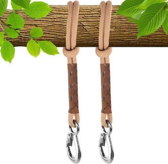 OEM Sistema De Suspensi&oacute;n Para Hamaca, Juego De 2 Piezas, Cuerda De Conexi&oacute;n De 60 Cm Para Hamaca, Ajustable, Cuerda Resistente Exteriores Gancho