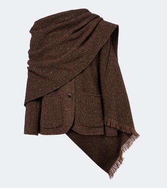 Ralph Lauren Collection Giacca Alira in tweed di misto lana e cashmere