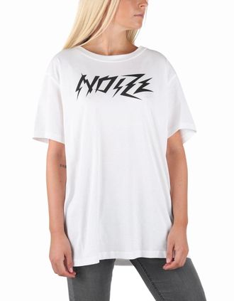 Diesel Womens DIESEL T OVERY Womens T Shirt Crew Neck Short Sleeve Relaxed Fit Casual Tops - White - Size: 10/8