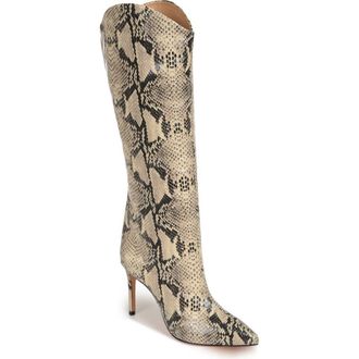 Schutz Maryana Pointed Toe Boot in Natural at Nordstrom Rack, Size 8.5