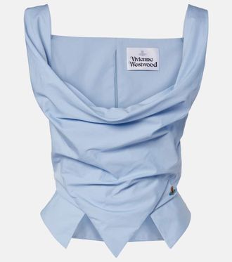 Vivienne Westwood Top bustier Sunday in cotone