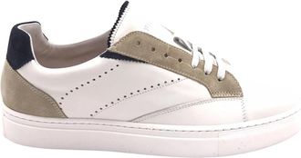 Frau Bianca Sneakers - Heren - Sneakers - Wit - 45 EU - Leer - Schoenen