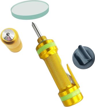 OEM Rompeventanas 2 En 1, Cortador De Cinturones De Seguridad, Rompeventanas De Coche, Rompevidrios Met&aacute;licos: Cabeza De Martillo Extendida De Carburo De 