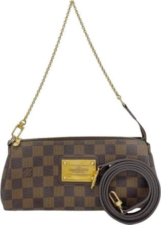 Louis Vuitton Pre-owned Mini Bags, female, Brown, Size: ONE SIZE Pre-owned Eva Handbag