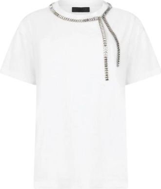 Liu Jo T-Shirt - Dames - T-shirts - Wit - S - Tops