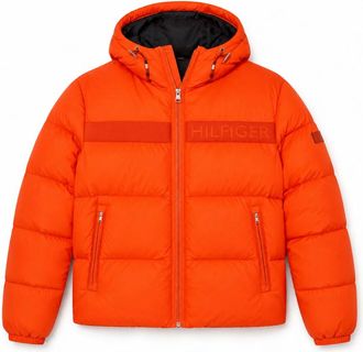 Tommy Hilfiger Hombre, Chaquetas, Naranja, Talla: S