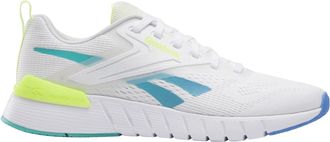 Reebok Mens Nano Weightlifting Trainers in White/Grn/Blu - Size UK 8.5