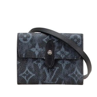 Louis Vuitton Pre-owned Mini Bags, female, Black, Size: ONE SIZE Pre-owned Canvas Mini Crossbody Bag