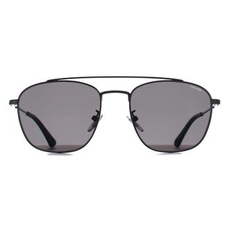 Police Aviator Mens Shiny Bakelite Smoke Grey SPL996 Origins Lite 2 Metal - One Size