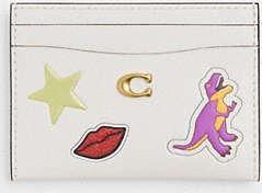 Coach Essential Card Case With Sticker Print