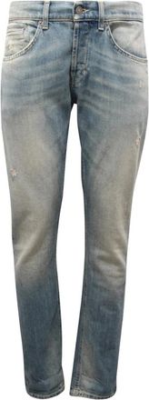 Dondup Slim-fit Jeans - Heren - Slim Fit Jeans - Blauw - W30 - Katoen - Jeans