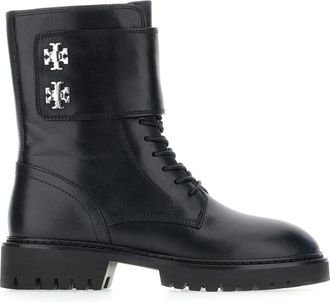 Tory Burch Enkellaarsjes - Dames - Enkellaarsjes - Zwart - 39 EU - Schoenen