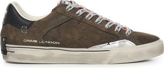 Crime London Heren, Schoenen, Groen, Maat: 45 EU Leer