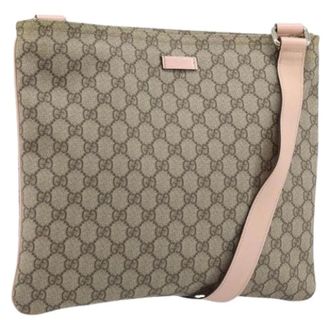 Gucci Pre-owned Vintage GG Canvas Shoulder Bag - - Pre-owned - Donna - Beige - ONE SIZE