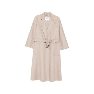 Max Mara Ludmilla Belted Notch-lapel Coat