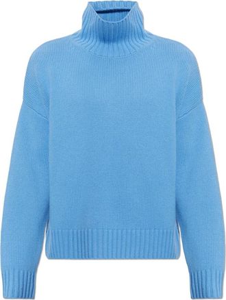 Lisa Yang Maglione Dolcevita in Cashmere Olai - - Knitwear - Uomo - Blu - 2XL