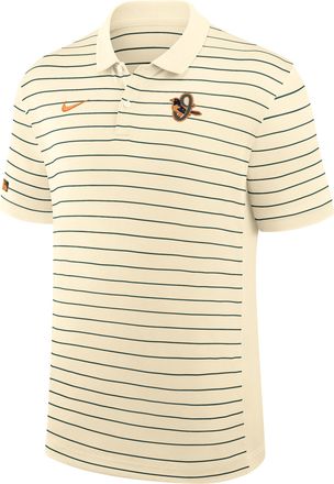 Nike Baltimore Orioles City Connect Striped Victory Nike Mens Dri-FIT MLB Polo in Brown | 03BG0IA5OLE-GFX
