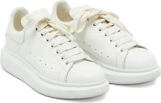 Alexander McQueen Sneakers in pelle - Bianco