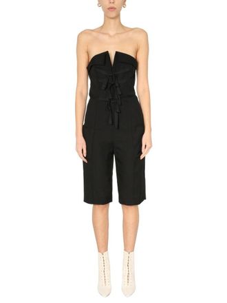 Philosophy di Lorenzo Serafini Structured Strapless Mini Dress