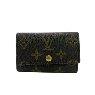 Louis Vuitton Vintage Wallets, unisex, Brown, ONE SIZE, Pre-owned Canvas Key-holder