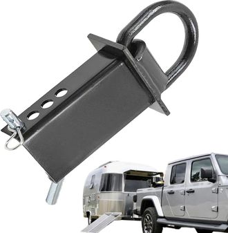 OEM Anilla En D Extra&iacute;ble De Alta Resistencia - Enganches De Estaca Ajustables Para Remolque - Accesorios Compactos Para Remolque Para Correas De Trinquet