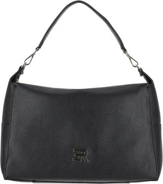 Ermanno Scervino Tassen, Dames, Zwart, ONE Size, Large Hobo Victoria
