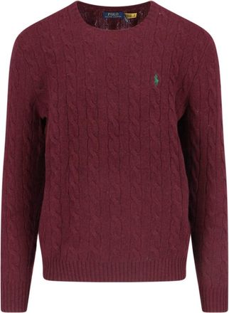 Polo Ralph Lauren Maglione A Trecce Logo