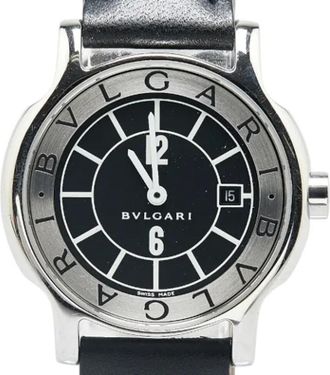 Bulgari Pre-owned Watches, female, Black, Size: ONE SIZE Pre-owned Vintage Watch