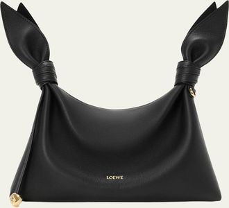 Loewe Scarf Mini Knotted Leather Shoulder Bag