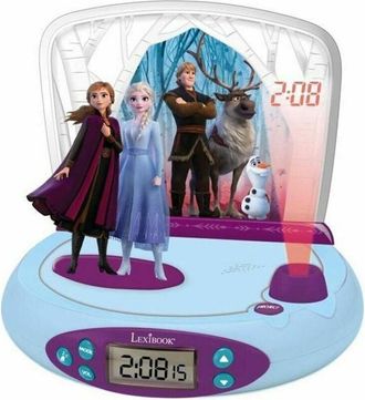 Les Tendances Radio sveglia Lexibook Proiettore Disney Frozen 2