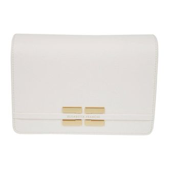 Elisabetta Franchi Cross Body Bags, female, Beige, Size: ONE SIZE Shoulder Bag