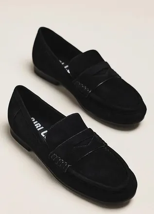 Bibi Lou Classic Ruched Loafers