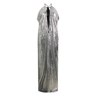 Philosophy di Lorenzo Serafini Dames, Jurken, Grijs, Maat: XS Polyamide