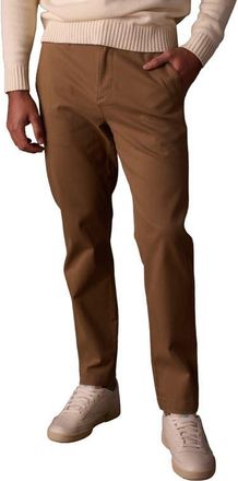 The Normal Brand Stretch Straight Leg Chino Pants in Russet at Nordstrom, Size 33