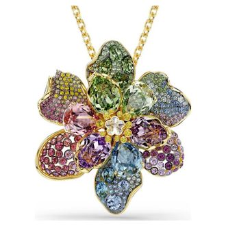 Swarovski Idyllia Flower Pendant and Brooch