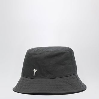 Ami Cappello Bucket Ami De Coeur antracite